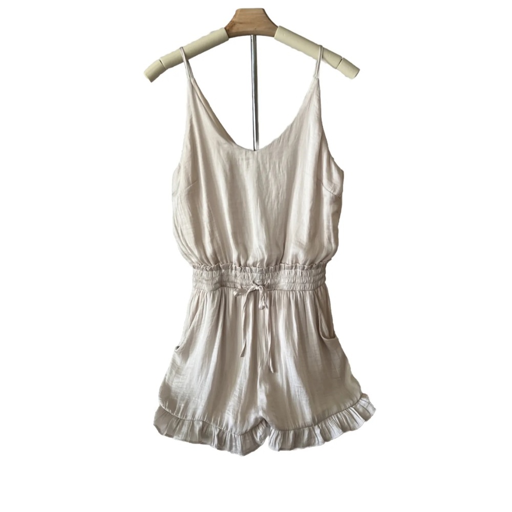 Women’s champaign Romper size S